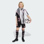 Image de MAILLOT DOMICILE JUVENTUS 25/26 ENFANTS  140 (9-10A) Noir/blanc