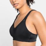 Image de SPORTS BRA PADDED HIGH  75C Noir