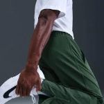 Image de NIKE COURT HERITAGE MEN'S PANT  S Vert sapin