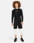 Image de HAUT A MANCHES LONGUES NIKE PRO  M (10-12A) Noir
