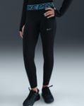 Image de LEGGING DRI-FIT A DETAILS BRILLANTS NIKE PRO  M (10-12A) Noir