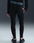 Image de LEGGING DRI-FIT A DETAILS BRILLANTS NIKE PRO  M (10-12A) Noir