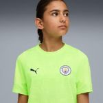 Image de MAILLOT D'ENTRAÎNEMENT JEUNES MANCHESTER CITY  140 (S) Jaune fluo