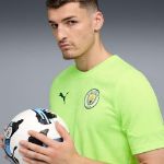 Image de MAILLOT D'ENTRAÎNEMENT MANCHESTER CITY ADULTE  XL Jaune fluo
