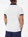 Image de POLO STRIPES BJORN  M Blanc/bleu
