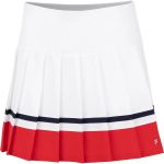 Image de SKORT SABINE GIRLS  140 Blanc/rouge