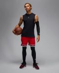 Image de SHORT EN MESH DIAMOND DRI-FIT JORDAN  L Rouge/noir