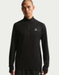 Image de HAUT DE TRAIL HOMME 1/4 ZIP DRI-FIT  S Noir