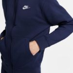 Image de M NSW CLUB HOODIE FZ BB  XXL Bleu marine