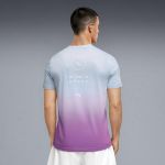 Image de THESE PUMA X HYROX CROPPED LEGGINGS SUPPORT YOUR WORKOUT WITH THEIR SCULPTING LI  L Bleu ciel