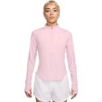 Image de NIKE DRI-FIT TEMPO SWOOSH 1/2 ZIP  S Rose