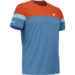 Image de CREW NECK TEE  L Bleu/orange
