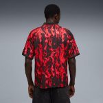 Image de MAILLOT RÉTRO KING AC MILAN HOMME  S Noir/rouge