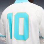 Image de MAILLOT OM KING RETRO  M Blanc/turquoise