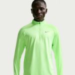 Image de MEN'S NIKE STRIDE 1/4 ZIP  L Jaune fluo