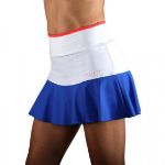 Image de JUPE LACE  XS Blanc/bleu