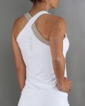 Image de SINGLET BLISS  XL Blanc/brun