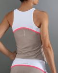 Image de SINGLET BLOOM  XS Blanc/brun