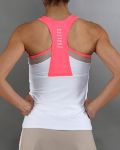 Image de SINGLET SLAM  S Blanc/rose