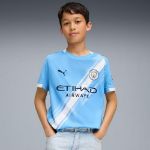 Image de MAILLOT HOME 25/26 MANCHESTER CITY ENFANT  176 (XL) Bleu ciel