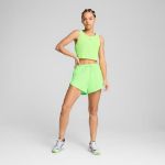 Image de W PUMA X HYROX ULTRASPUN CROP TANK  S Jaune fluo