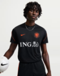 Image de MAILLOT D'ENTRAINEMENT PAYS-BAS  M Noir/orange