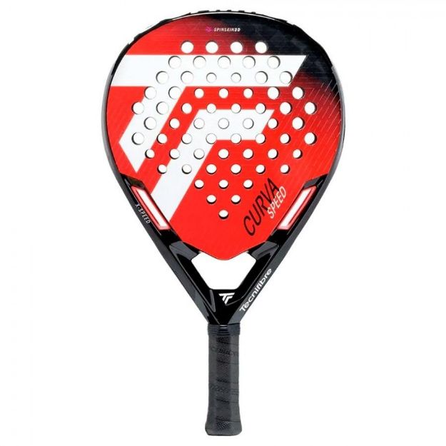 Image de CURVA SPEED  Padel Blanc/rouge