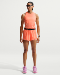 Image de NIKE SHORT 2-IN-1 SWIFT DRI-FIT - LIGHT  S Orange fluo