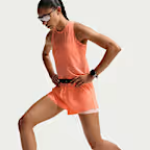 Image de NIKE SHORT 2-IN-1 SWIFT DRI-FIT - LIGHT  S Orange fluo