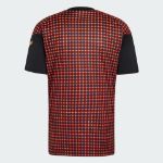 Image de MAILLOT PRÉ-MATCH DOMICILE BELGIQUE 26  M Noir/rouge