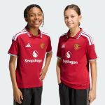 Image de MAILLOT DOMICILE MANCHESTER UNITED 2026/27  128 (7-8A) Rouge
