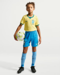 Image de SHORT BRÉSIL 2026 STADIUM HOME  M (10-12A) Bleu/jaune
