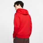 Image de M NSW CLUB HOODIE FZ BB  L Rouge