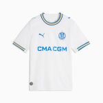 Image de OM HOME JERSEY REPLICA JR  152 (M) Blanc/bleu