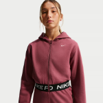 Image de PRO FLEECE BIG  DRI-FIT FULL ZIP HOODIE  L (12-13A) Framboise