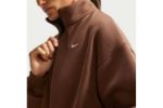 Image de WMNS STUDIO FLEECE CROP PULLOVER  S Brun