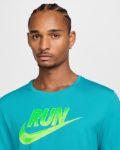 Image de RUN ENERGY MILER SS TEE  L Turquoise