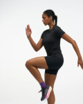 Image de W EVERYRUN SHORT SLEEVE  M Noir