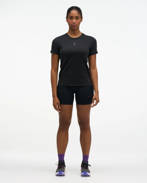 Image de W EVERYRUN SHORT SLEEVE  S Noir