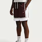 Image de SHORT DE BASKET 15 CM DRI-FIT  XL Blanc/bordeaux