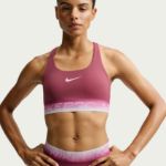 Image de NIKE PRO DRI-FIT LS BRA  L Framboise