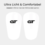 Image de GT MINI SHIN PADS  10CMX6CM Blanc