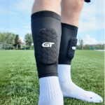 Image de GT SLEEVE SHIN PADS  10CMX6CM Noir