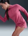 Image de HAUT DE COURSE DRI-FIT UV 1/4 ZIP POUR FEMME  L Framboise