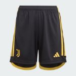 Image de SHORT DOMICILE JUVENTUS 23/24 JUNIOR  176 (15-16A) Noir/jaune