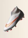 Image de JR SUPERFLY 11 ACADEMY FG/MG  4Y US - 36 Blanc/doré