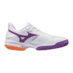 Image de WAVE EXCEED COURT CC - W  5.5 UK - 38 1/2 Blanc/mauve