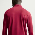 Image de NIKE MILER DRI-FIT 1/2 ZIP RUNNING TOP  XL Bordeaux